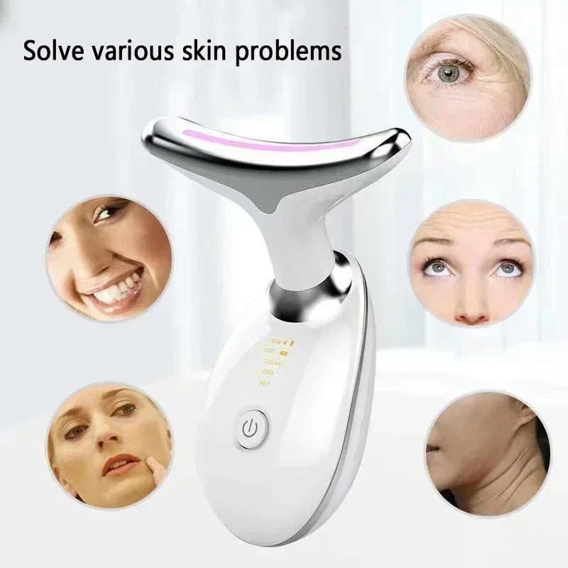 Neck Lifting Beauty Device: Anti-Wrinkle Facial Massager